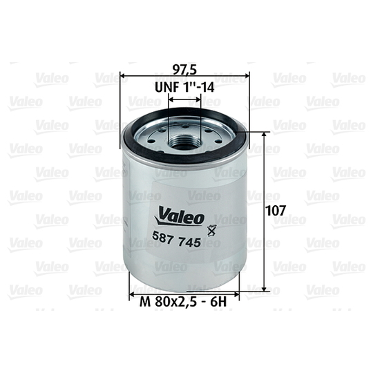 587745 - Fuel filter 