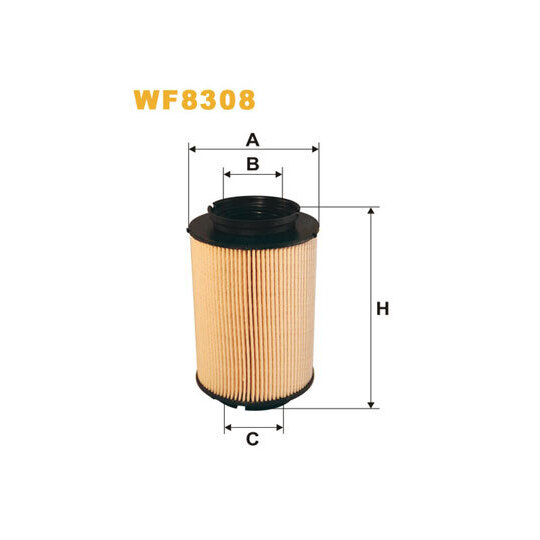 WF8308 - Polttoainesuodatin 