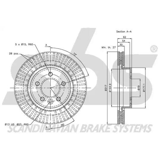 1815204026 - Brake Disc 