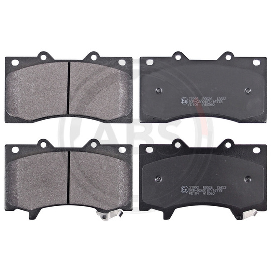 37993 - Brake Pad Set, disc brake 