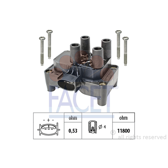 9.6432 - Ignition coil 