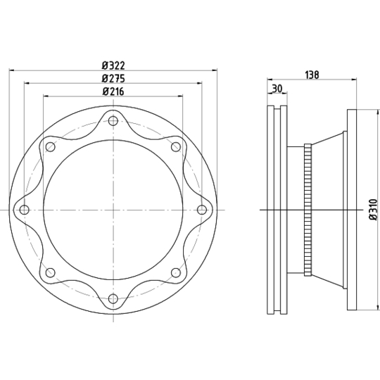 93086600 - Brake Disc 