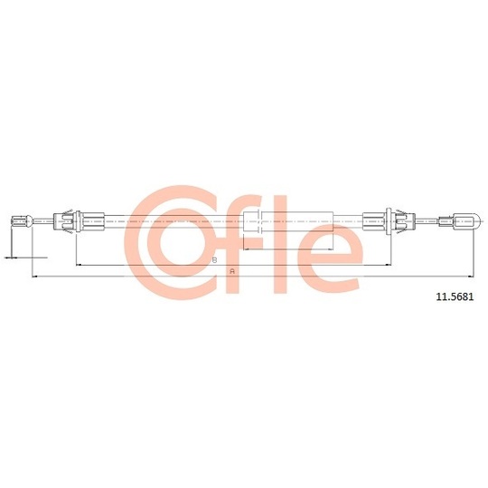 11.5681 - Cable, parking brake 
