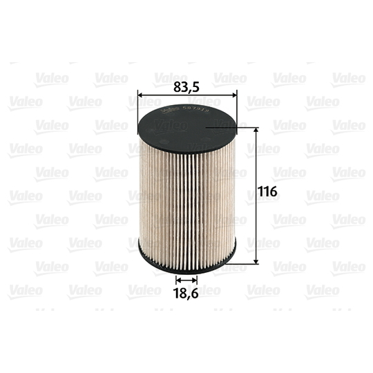 587919 - Fuel filter 