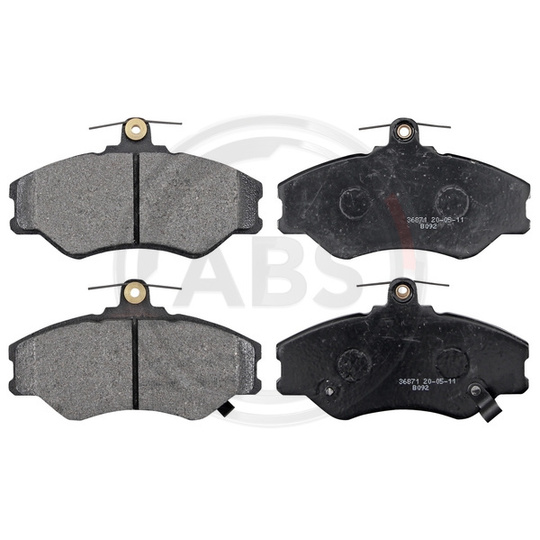 36871 - Brake Pad Set, disc brake 
