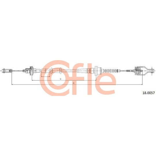 18.0057 - Clutch Cable 