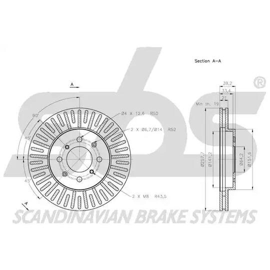 1815202647 - Brake Disc 
