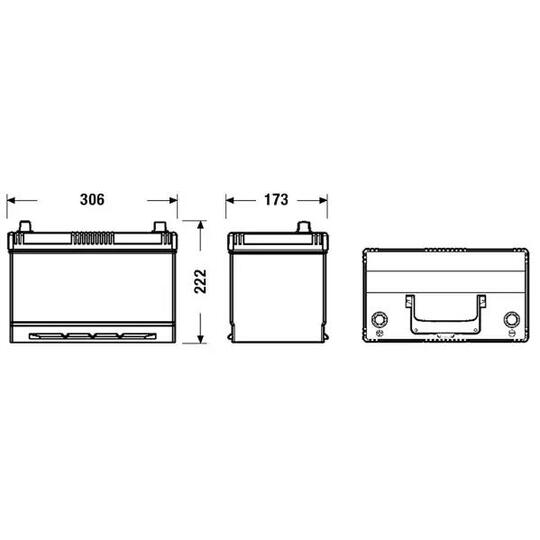 CB955 - Starter Battery 