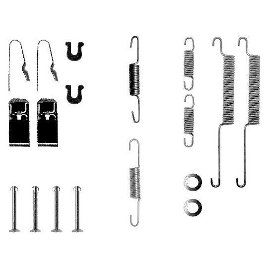 97028000 - Accessory Kit, brake shoes 