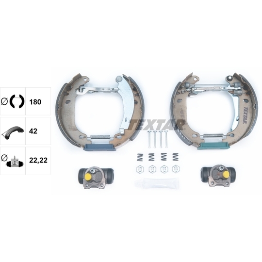 84037411 - Brake Shoe Set 