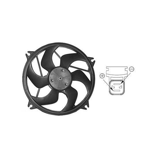 0904746 - Fan, radiator 