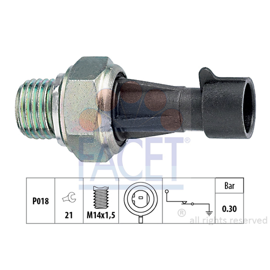 7.0096 - Oil Pressure Switch 