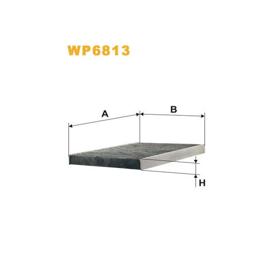 WP6813 - Filter, interior air 