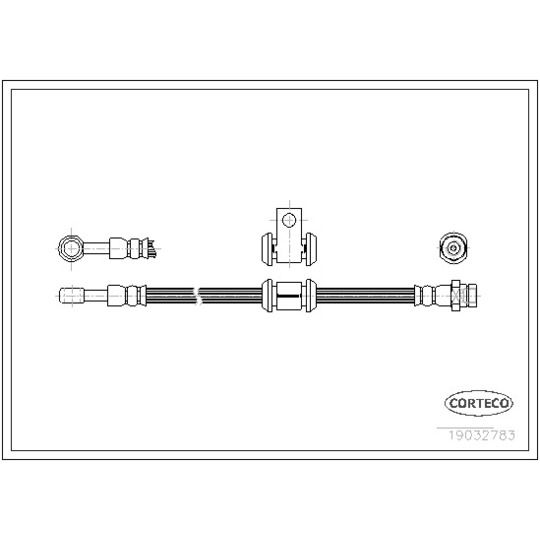 19032783 - Brake Hose 