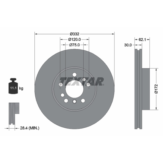 92107205 - Brake Disc 