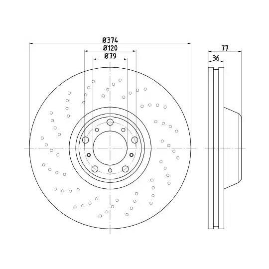 92182710 - Brake Disc 