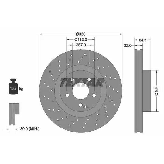 92120200 - Brake Disc 