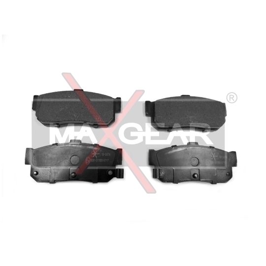 19-0474 - Brake Pad Set, disc brake 