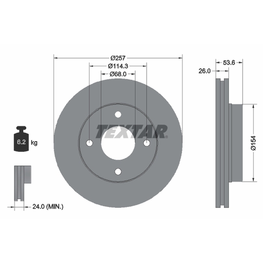 92253103 - Brake Disc 