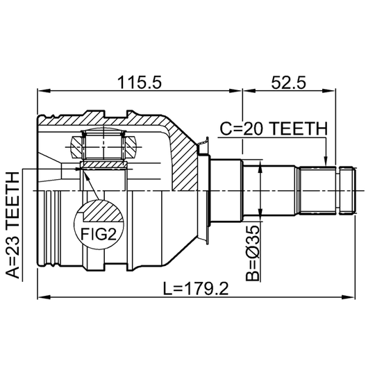 0111-ZZT250 - Led, drivaxel 