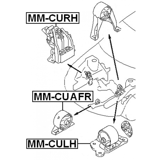 MM-CUAFR - Engine Mounting 