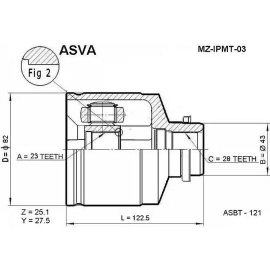 MZ-IPMT-03 - Nivelsarja, vetoakseli 