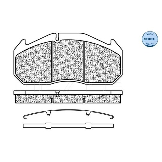 025 291 1328 - Brake Pad Set, disc brake 