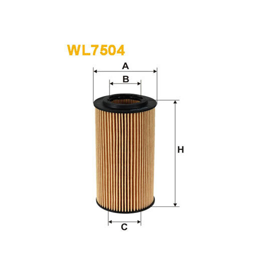 WL7504 - Oil filter 