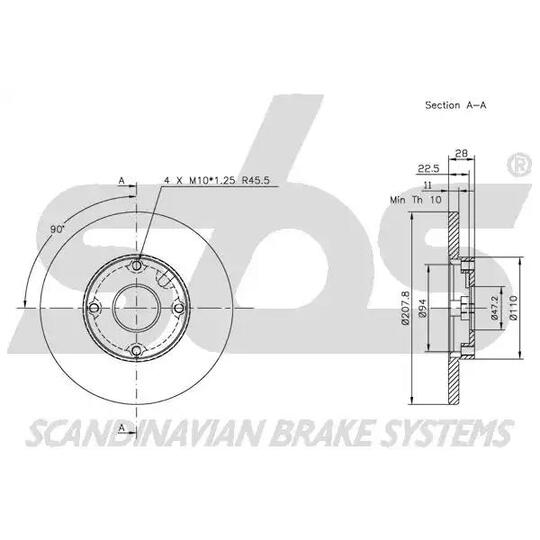 1815205102 - Brake Disc 