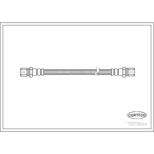 19018689 - Brake Hose 