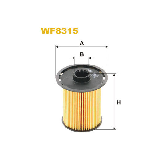 WF8315 - Kütusefilter 