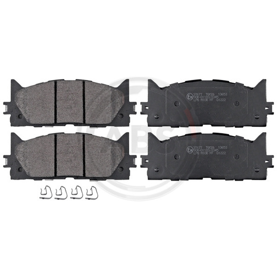 37677 - Brake Pad Set, disc brake 