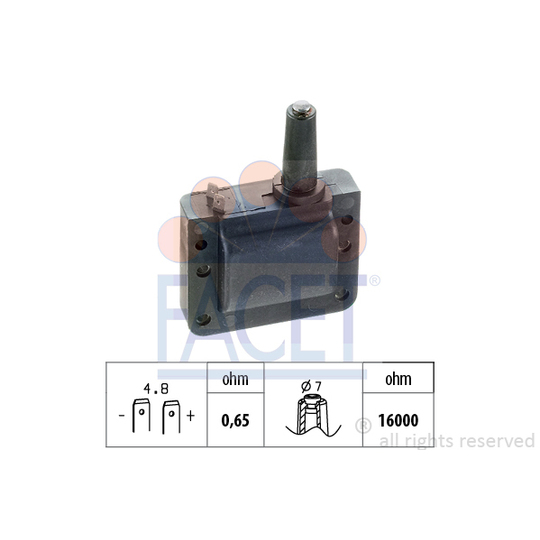 9.6116 - Ignition coil 