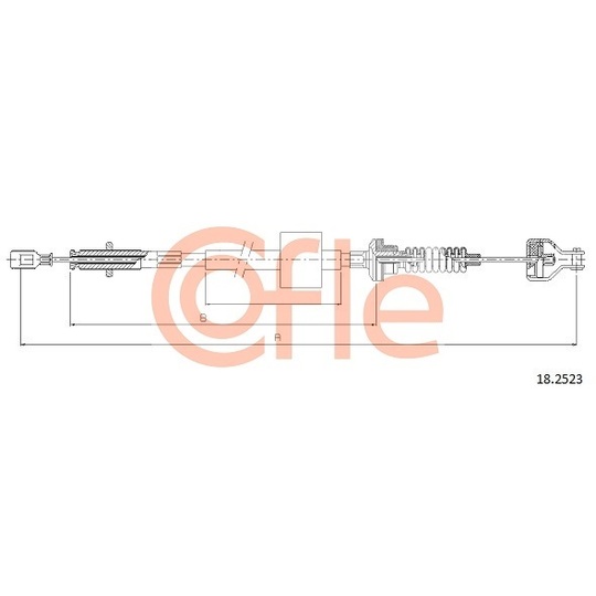 18.2523 - Clutch Cable 