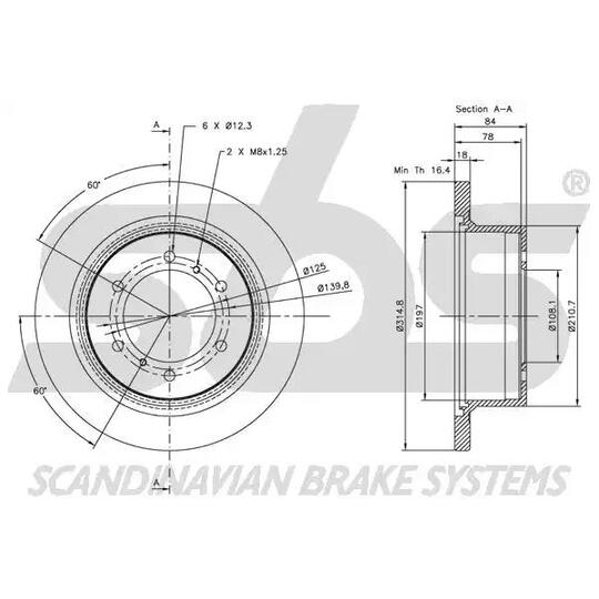 1815203022 - Brake Disc 