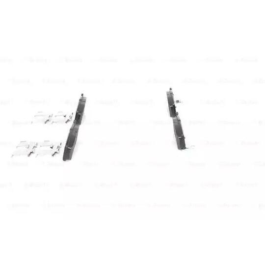 0 986 494 628 - Brake Pad Set, disc brake 