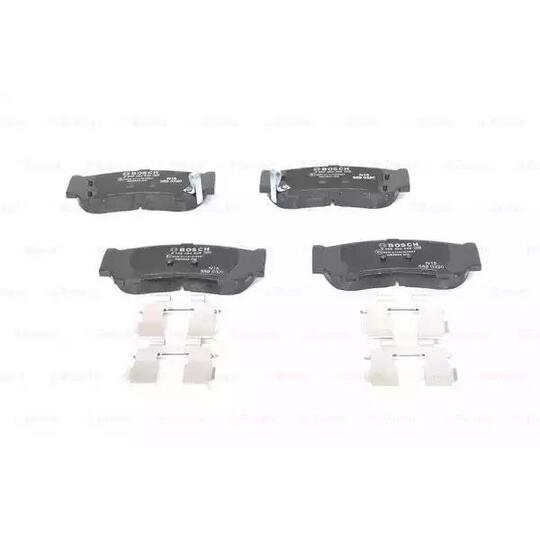 0 986 494 628 - Brake Pad Set, disc brake 