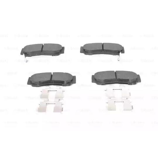 0 986 494 628 - Brake Pad Set, disc brake 