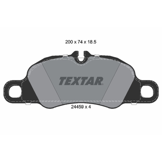 2445902 - Brake Pad Set, disc brake 