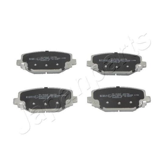 PP-908AF - Brake Pad Set, disc brake 