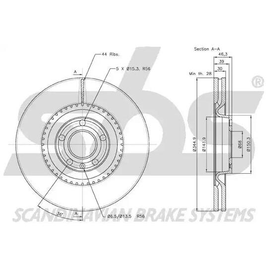 18152047112 - Brake Disc 