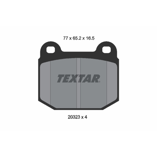 2032303 - Brake Pad Set, disc brake 