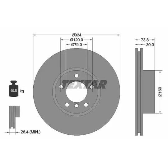 92107110 - Brake Disc 