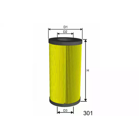 LM563 - Oil filter 