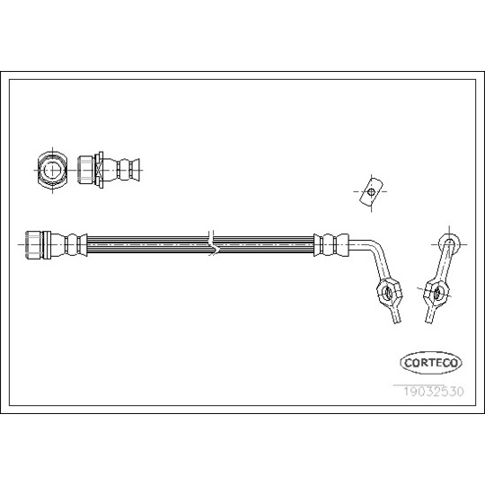 19032530 - Brake Hose 