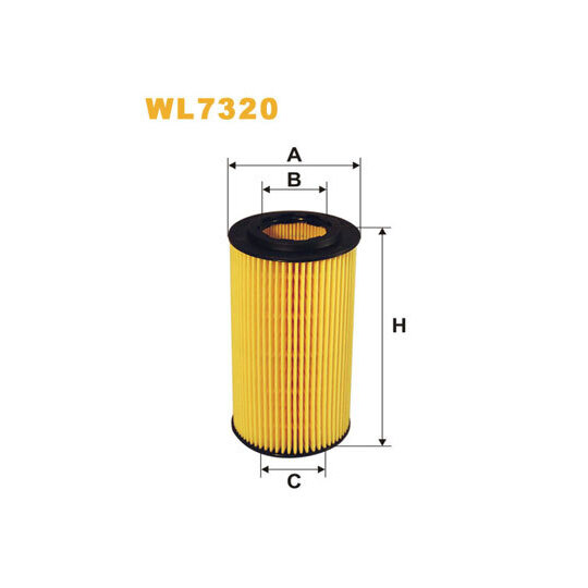 WL7320 - Oil filter 