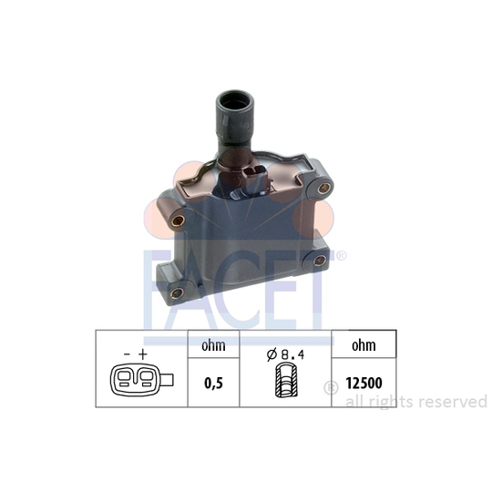 9.6222 - Ignition coil 