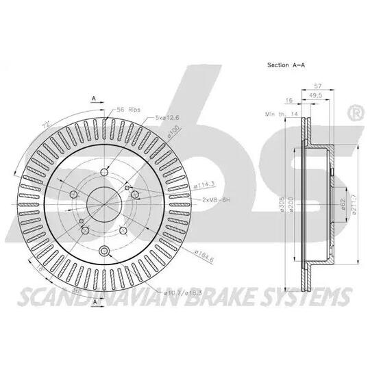 1815205221 - Brake Disc 