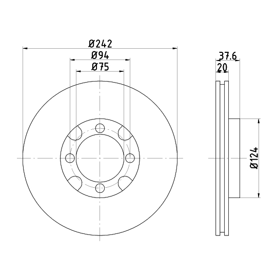 92061800 - Brake Disc 