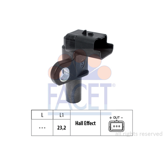 9.0332 - Sensor, kamaxelposition 